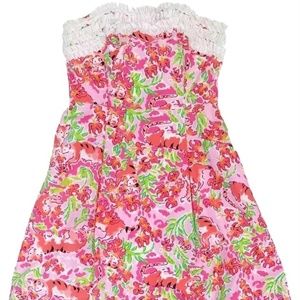 Lilly Pulitzer Strapless Dress